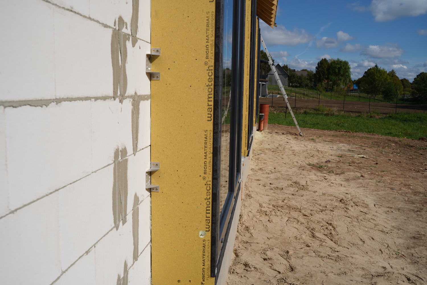 PVC Window location in the wall