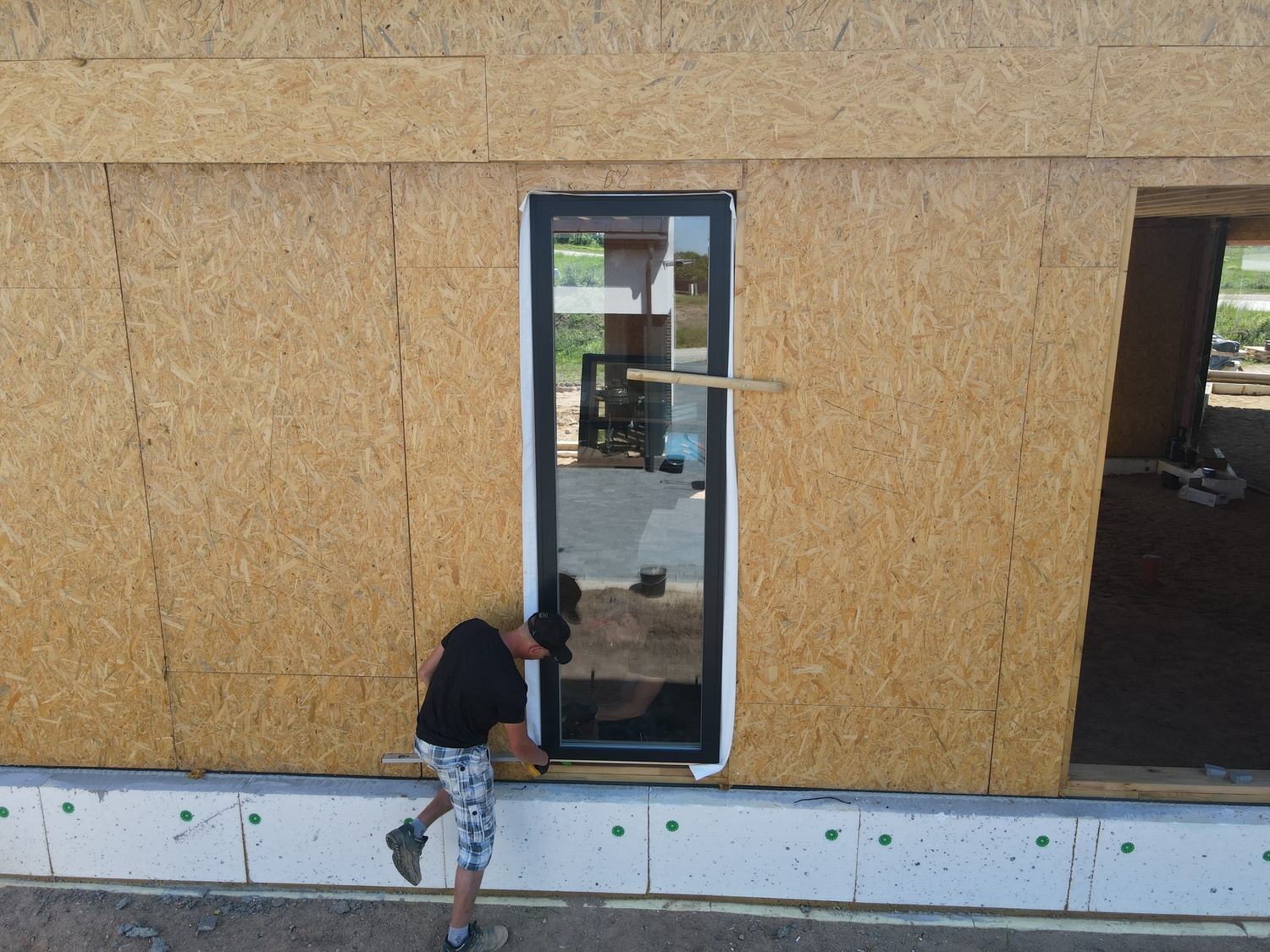 Installation of Windows in a SIP House