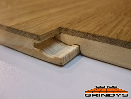 Wood flooring click system