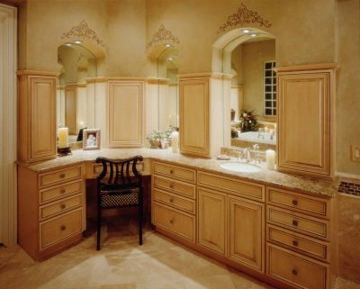 Old world oasis bathroom design